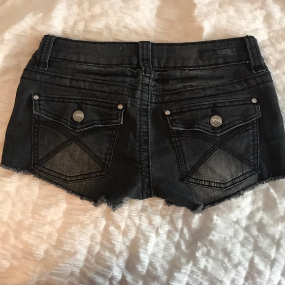 charcoal - black shorts - Picture 2 of 2